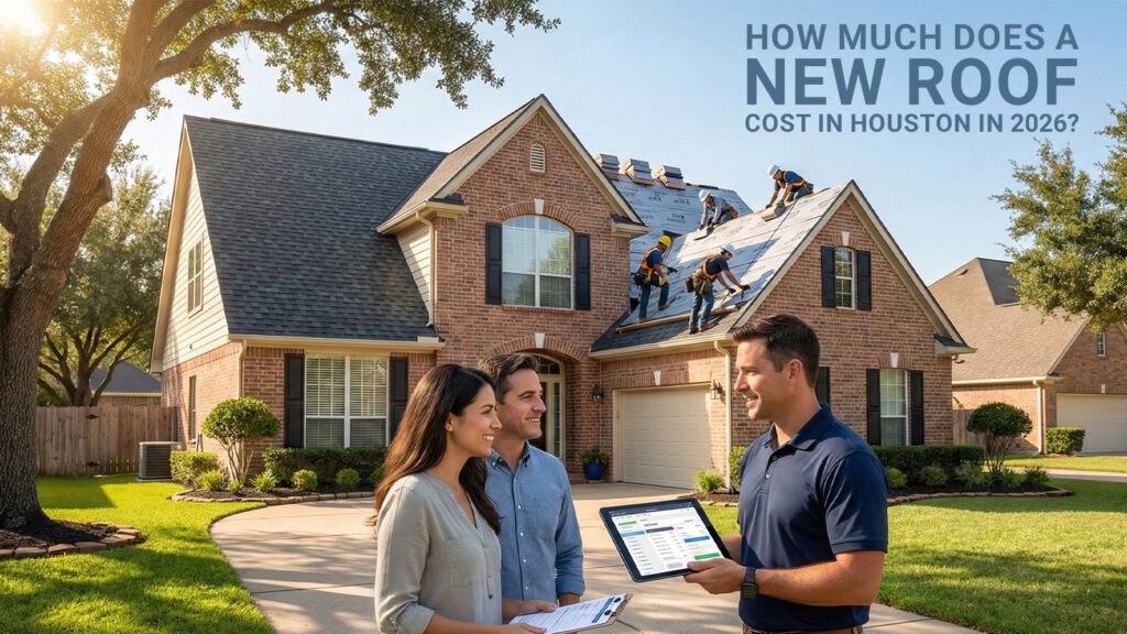 How Much Does a New Roof Cost in Houston? (2026 Pricing Guide)
