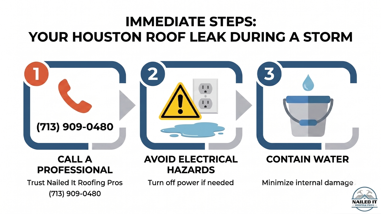 Immediate Steps To Take If Your Roof Is Leaking