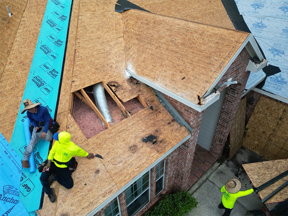 Roof Repair in Houston TX